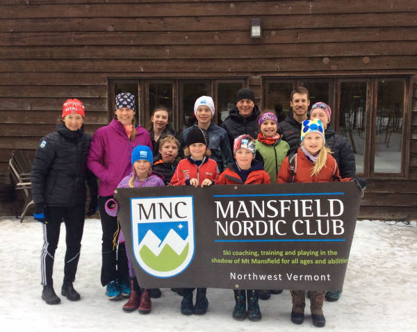 In the afternoon we skated (no pictures...just fast skiing!) and the Devo group totaled about 30k. Here's the whole gang before heading home for America!