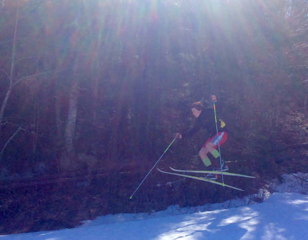 Charlie getting some air 