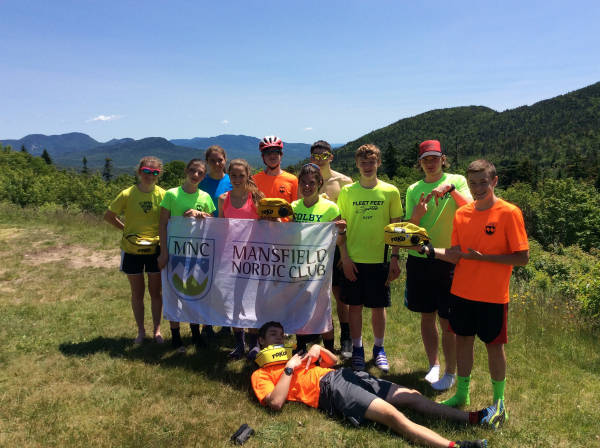 Scenic overlook at the top