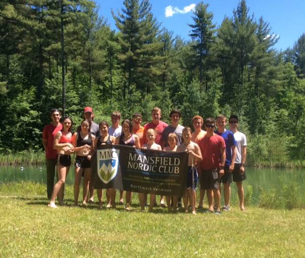 After a dip in the pond