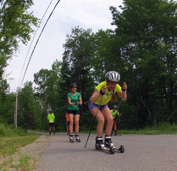 Mathilde working on some styrke!