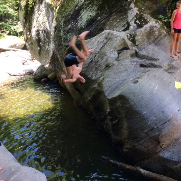 Will goes for the flip!