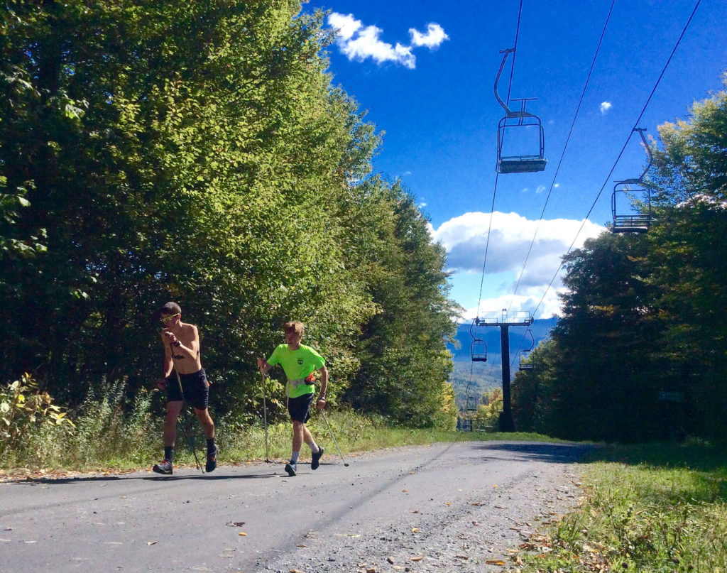 Will and Timmy heading up the Toll Road