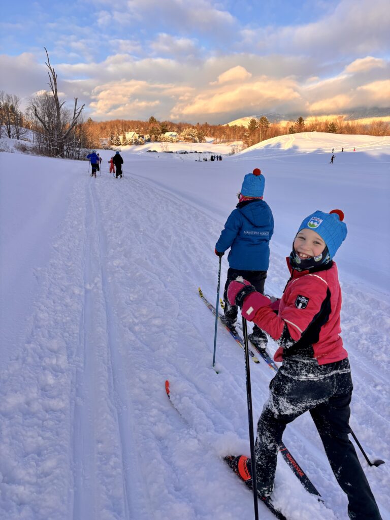 Claire and Daisy at mini marathon